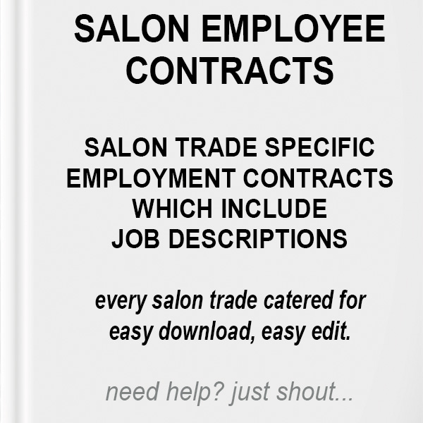 Salon Employee Contracts