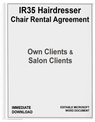 Hairdresser Chair Rental Agreement Own and Salon Clients