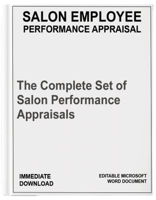 Complete Set of Salon Performance Appraisals