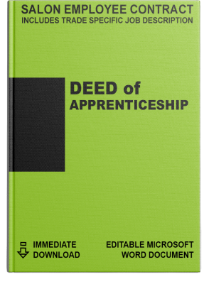 Deed of Hairdressing</br>Apprenticeship