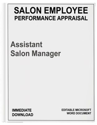 Salon Performance Appraisal Assistant Manager