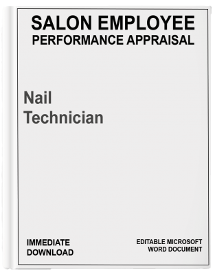 Salon Performance Appraisal<br>Nail Technician