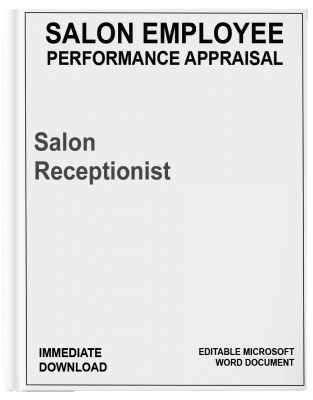 Salon performance Appraisal</br>Salon Receptionist